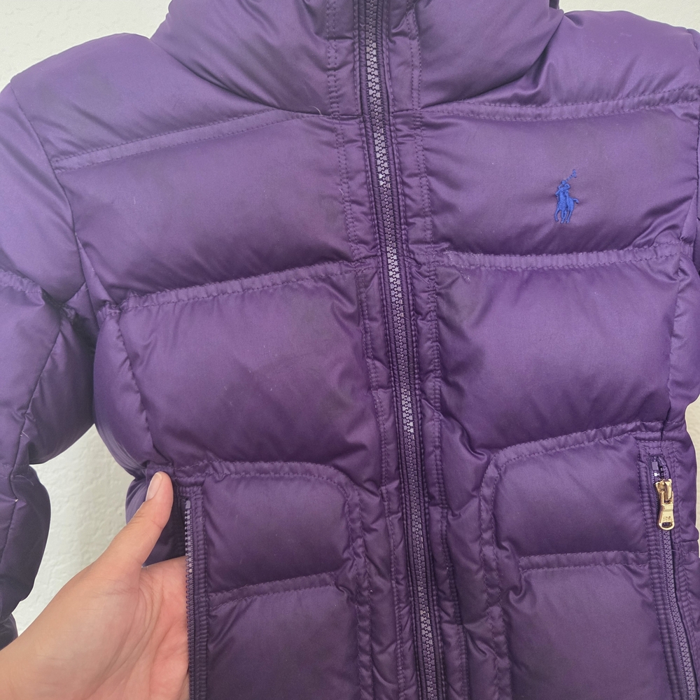 Polo Ralph Lauren Kids Puffer Down Waterfowl Feather Winter Jacket  Hooded - Picture 4 of 4